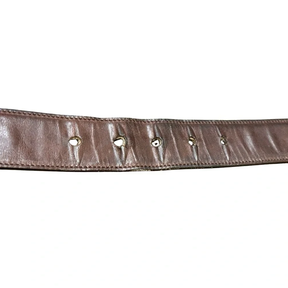 Prada Brown Leather Men’s Belt | Size 36/95
